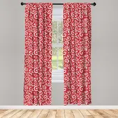 Abakuhaus Snoepjes Voorhangen – 2x75x245 cm – Voorhangset – Microvezel – Halve verduistering