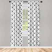 Abakuhaus Hert raamgordijnen – 2-delige paneelset 75×175 cm – Microvezel