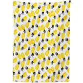 Abakuhaus Ananas Tafelkleed – 140 x 200 cm – Geel/Zwart/Grijs