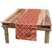 Abakuhaus Geometrische Tafelrunner – 40×180 cm – hemelsblauw