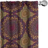 Abakuhaus – Voorhangen 2-delige set 75x175 cm – Mandala-print – microfaser