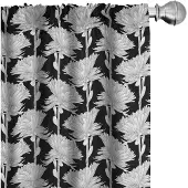 Abakuhaus – Paneelgordijnset 2x75x225 cm – microvezel – halfdonker
