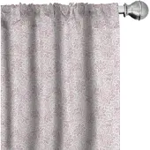 Abakuhaus Microvezel Gordijnen – 2x75x245 cm – Blush Gedroogde rozen – Halverduisterend
