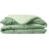 Eleganzzz Eazy Zomerdekbed Zonder Overtrek Microvezel - grayed jade/misty jade 200x200cm