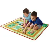 Melissa & Doug Rond Het Erf Boerderij Speelkleed (100 x 91 cm) - hout