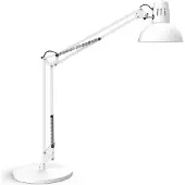MAUL Bureaulamp MAULstudy, wit / opaal, Werkkamer / Kantoor, metaal, bureaulamp