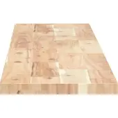 vidaXL Wandschap zwevend 140x20x2 cm onbehandeld massief acaciahout