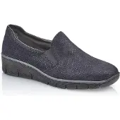 Rieker Donkerblauwe Mocassins