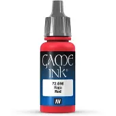 Vallejo Hobbyverf Acrylverf - 72086 Game Color - Red Ink - Acryl - Verf flesje - 18 ml