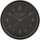 Atmosphera Sven Wandklok - 29 cm, Kunststof