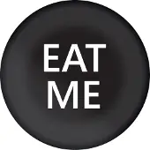 Witbaard Borden “Eat me” ( 8 stuks)
