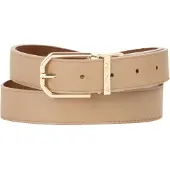 Valentino riem Double Belt W95 Beige / Cuoio Oro Lichtbruin bruine