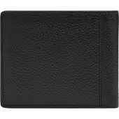 Fossil Portemonnee Huntington Passcase Wallet Black Zwart