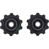 BBB Cycling Derailleurwieltjes Shimano, Campagnolo & SRAM - 7-speed, 8-speed, 9-speed, 10-speed - Duurzaam - Zwart - 10T - RollerBoys BDP-01