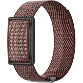 Strap-it Nylon bandje geschikt voor Polar Loop (Wijnrood)