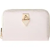GUESS portemonnee Patsie SLG Zip Around Wallet Cream White crème