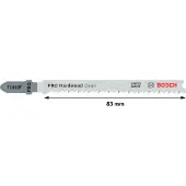 Bosch Decoupeerzaagblad T101Bf 100mm Hout 5St