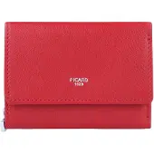 PICARD Leer portemonnee Bingo Small Wallet Red rood