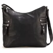 Spikes & Sparrow Spikes en Sparrow Crossbody Schoudertas Zwart