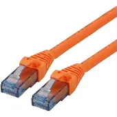 Roline Netwerkkabel | Cat6a U/UTP | 20 meter (100% koper, LSZH, Oranje)