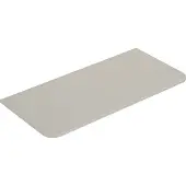 Mueller Roundy topblad met afgeronde hoeken 80x48cm zand