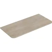 Mueller Rounda topblad met afgeronde hoeken 100x48cm eiken licht