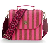 Pip studio Frances Cross Body Schoudertas Small Stripe Pink