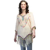 Boland - Tuniek Xarraca - Volwassenen - Hippie - Festival - Boho