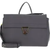 Coccinelle Leren Schoudertas Arlettis Shoulderbag Grafite Grijs