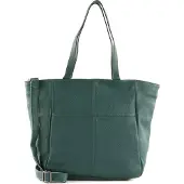 Fredsbruder Leren Schoudertas Pruvia Shopper Deep Sea Petrol