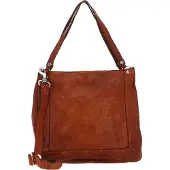 Campomaggi Schoudertas leer 31 cm cognac