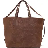 Bogner Schoudertas Tenna Velluto Jane Shopper Dark Brown Bruine