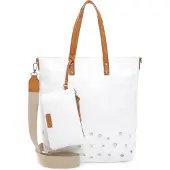 Tamaris Schoudertas Lilo Shopper White Wit