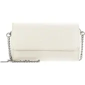 Valentino Schoudertas Koppeling Holiday Re Wallet Ecru Wit