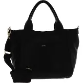 Abro Raquel Shopper Tas Leer 28 cm black/gold