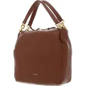Coccinelle Leren Handtas Schoudertas Maelody Handbag Brule Terracotta