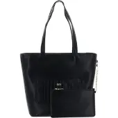 DKNY Simona Shopper Tas Leer 25 cm zwart