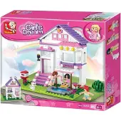 Sluban KLOCKI GD Villa met zwembad 291 - B0532