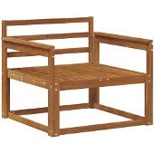 vidaXL Buiten Midden Sofa Naturel