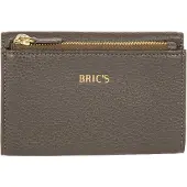 Bric's Leren portemonnee Gondola Fioraliso Wallet Swamp Taupe
