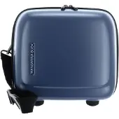 Mandarina Duck Cosmetische tas D-Drop Beauty Case Dress Blue Blauw