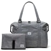 Herschel luiertas Strand Duffle / Diaper Bag 24 L Raven Crosshatch grijs