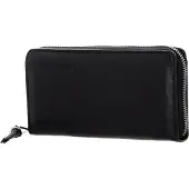Fredsbruder Leren Portemonnee Jeren Wallet Black Zwart