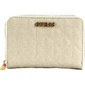 GUESS Portemonnee Aveta SLG Medium Zip Around Wallet Stone Crème