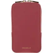 Coccinelle Leather Phone Holder In Pink Maat: OS | Crossbodytassen Outlet | Dames | Roze