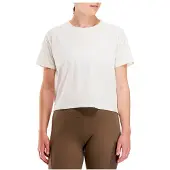 Peppermint - Women's Backroads Crop Tee - Fietsshirt S, wit