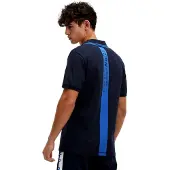 CAMP DAVID Shirt 'Game.Set.Match' blauw