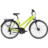 Hercules Tourer 21 trekkingfiets trapez green‑matt 56 cm