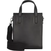 PICARD Leren Schoudertas Toscana Crossbody Bag Black Zwart