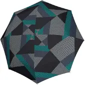 Knirps Paraplu, T.200 medium duomatic run aloë ecorepel, Groen